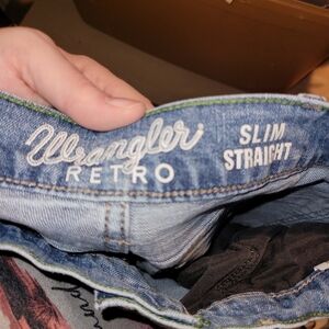Wrangler Retro Slim Straight Jeans